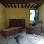 Rue du Pont : intérieur de maison abandonnée