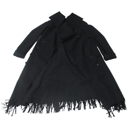 Junya Watanabe Comme des Garçons Fringed Suede Leather Duster