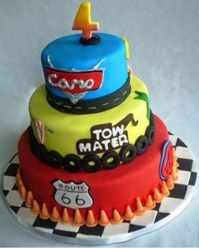 Cars Birthday Cakes