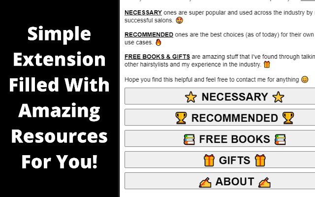 Makeup Artist Business Essentials chrome extension