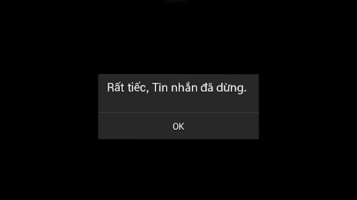 Lỗi tin nhắn đã dừng có thể xảy ra do xung đột ứng dụng hoặc do hệ thống