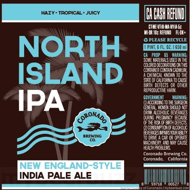 Coronado Brewing - North Island IPA Coming To Cans & Bottles