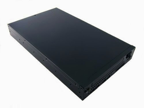  ITS-0815-80 Half-1U Mini-ITX Rack-mountable Server Case