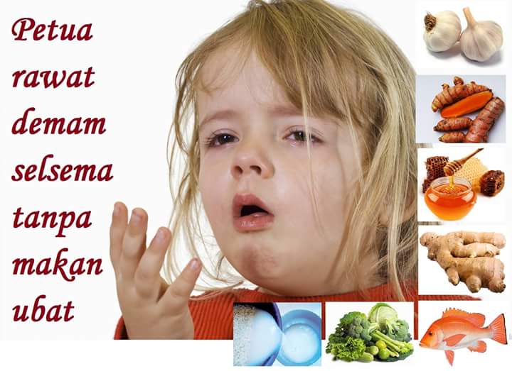 Jom Sihat Bersama Natural Vitamin: Tips Anak Demam Panas 