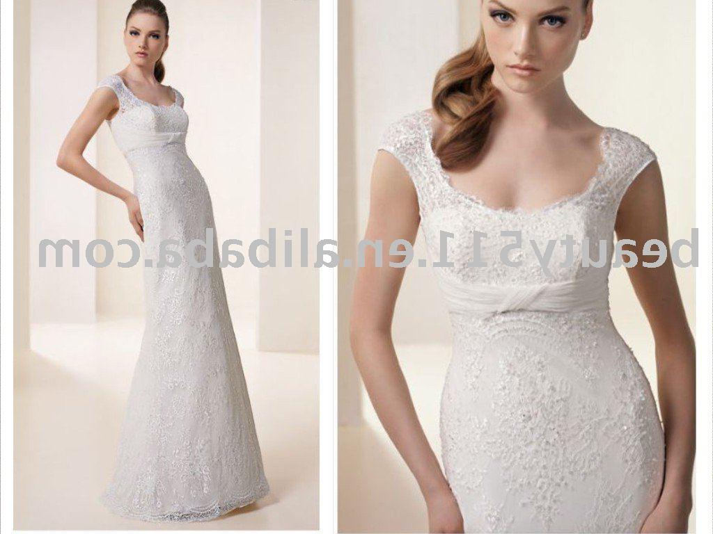 short sleeved wedding dresses