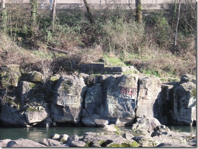 IMG_2451 Old Railroad Bridge Pier at High Rocks City Park in Gladstone, Oregon on February 20, 2010