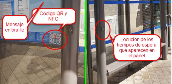 Qué ofrecen las nuevas marquesinas de autobuses EMT