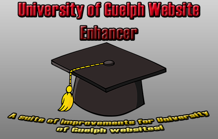 University of Guelph Website Enhancer Preview image 0