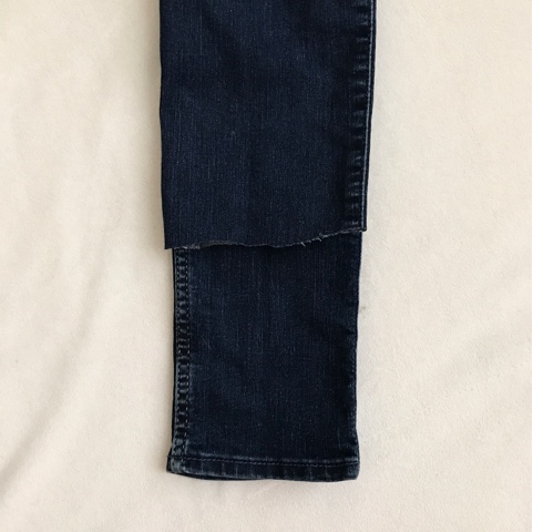 How to Hem Your Jeans Without Sewing | Thrifty Wife, Happy Life