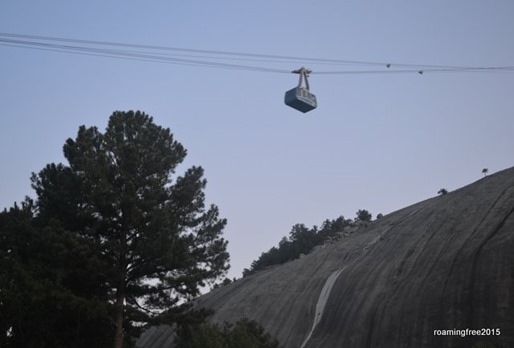 Skyride over the mountain