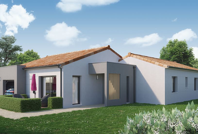  Vente Terrain + Maison - Terrain : 371m² - Maison : 105m² à Palluau (85670) 