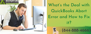 QuickBooks Abort Error