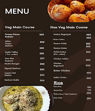 Wazwaan E Rasoi menu 2