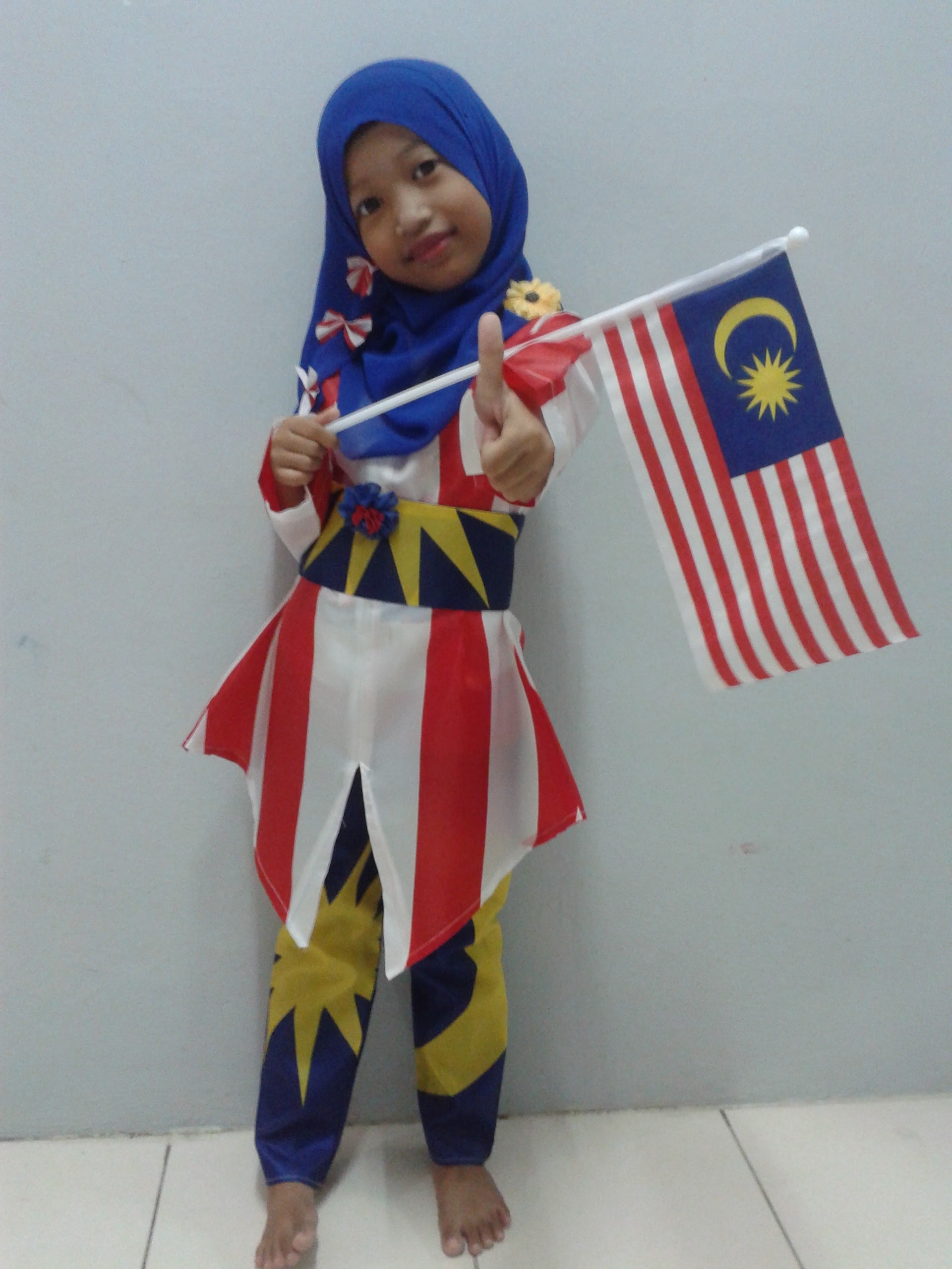 h a p p y u m m i Merdeka Baju  Jalur Gemilang 