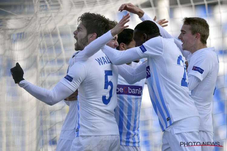 Genk termine premier de son groupe