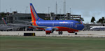 "Spreading the Luv" seen ready to depart Ft. Lauderdale - FLL