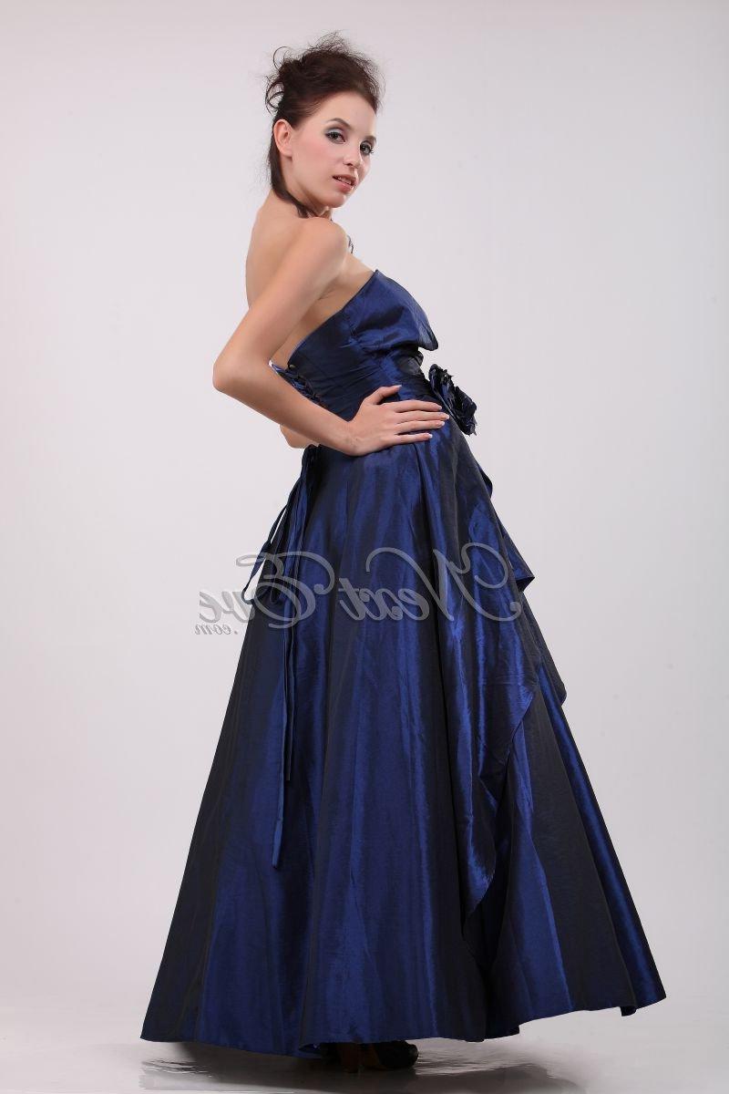 Glamorous Royal Blue Strapless