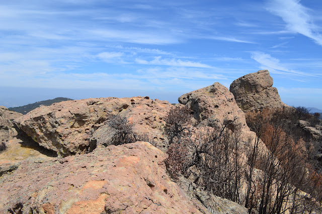 the tops of some of those rocks