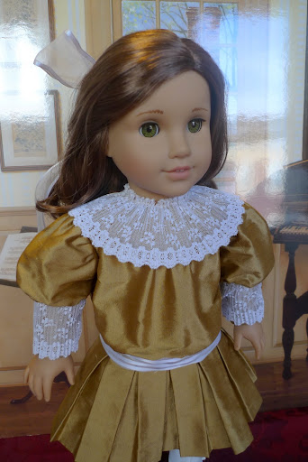 The Miniature Historian: Golden Sara Crewe Dress