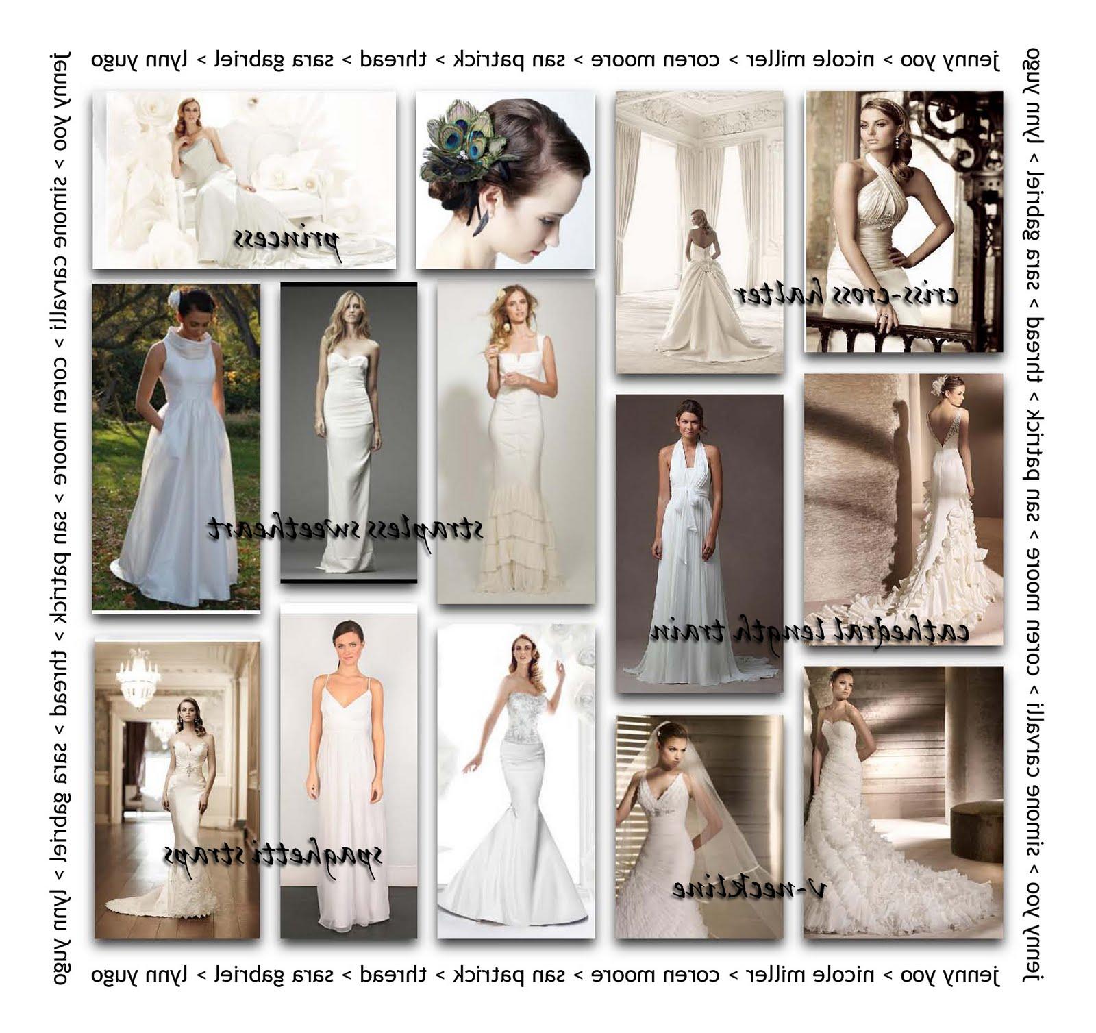 wedding dress gown terms