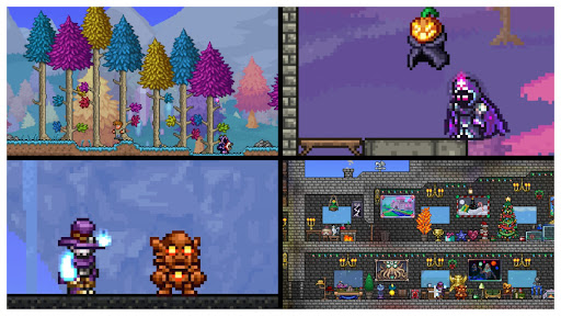 Screenshot Maps, textures for Terraria