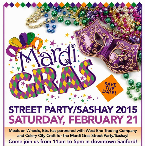 The 1st Annual Sanford Mardi Gras ‘Sashay’ & Street Party 