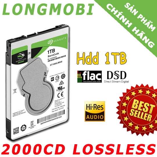 Ổ cứng nhạc lossless 1tb