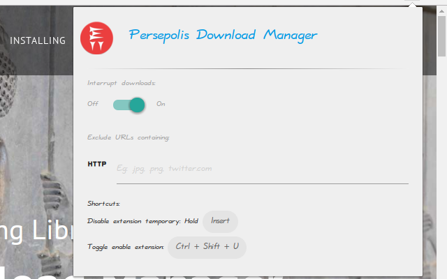 Persepolis Download Manager Integration Preview image 6