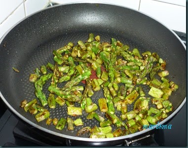 revuelto de trigueros y champiñon2 copia