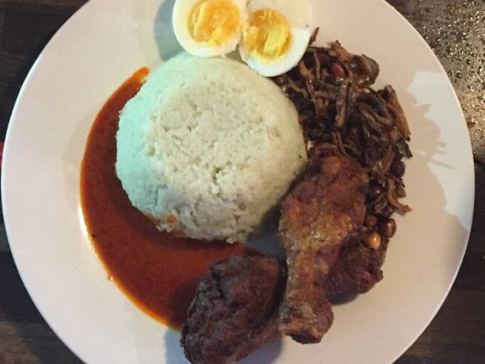 Nasi Lemak (Fatty Rice) (Malaysia’s National Dish)