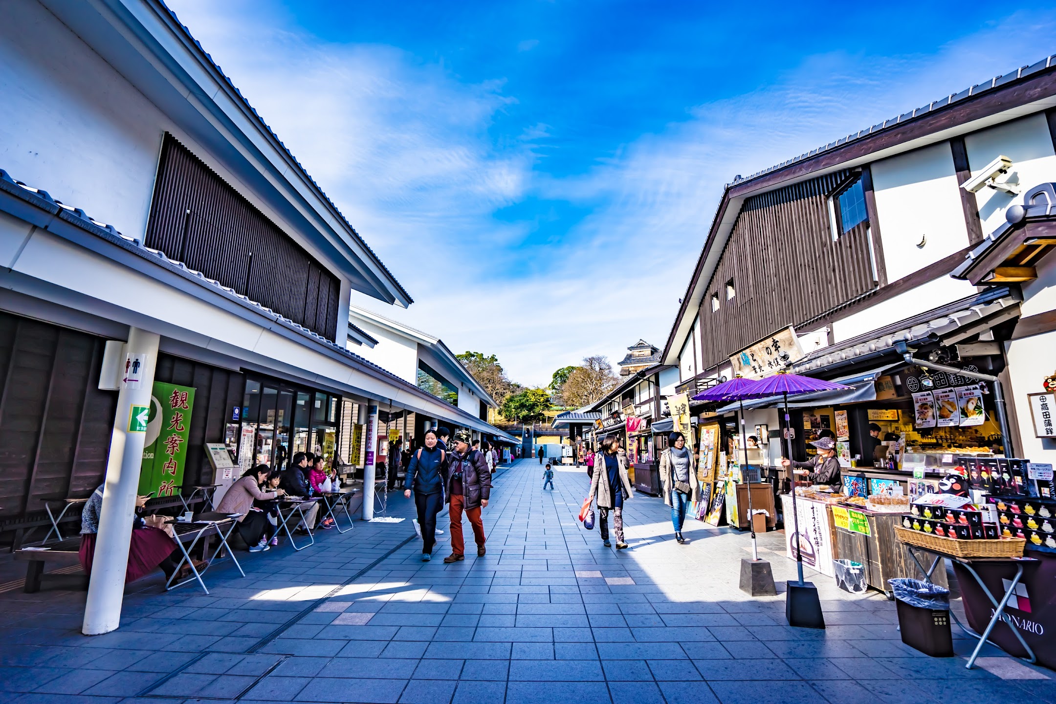 熊本城 城彩苑 桜の小路1