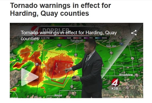 New Mexico Tornado Warning