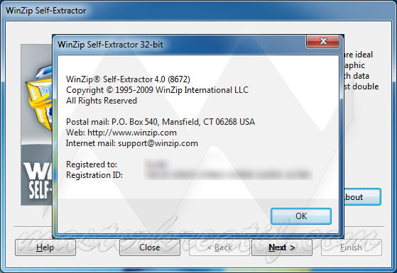 WinZip Self-Extractor 4.0