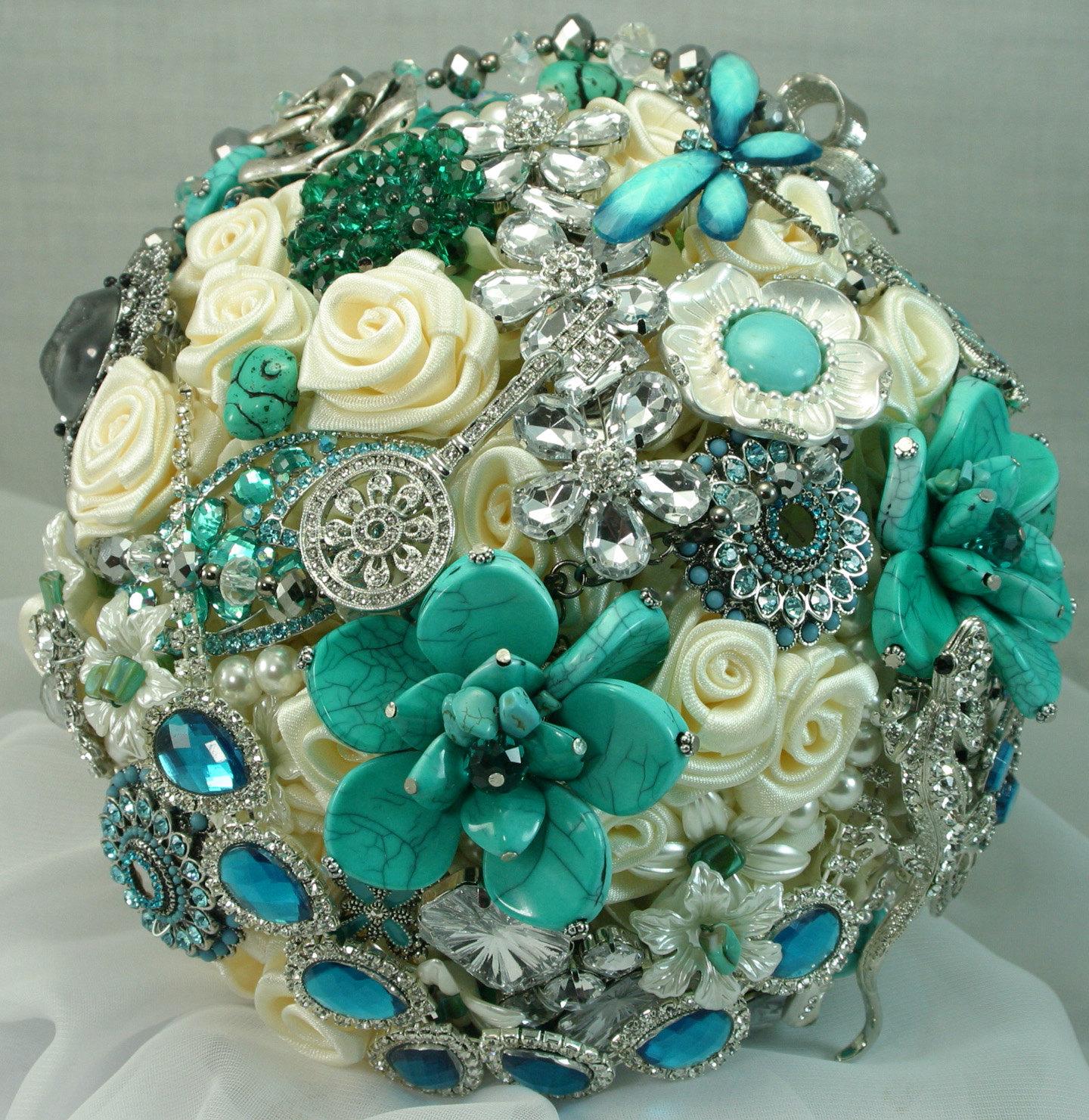 on Turquoise & Teal Bridal