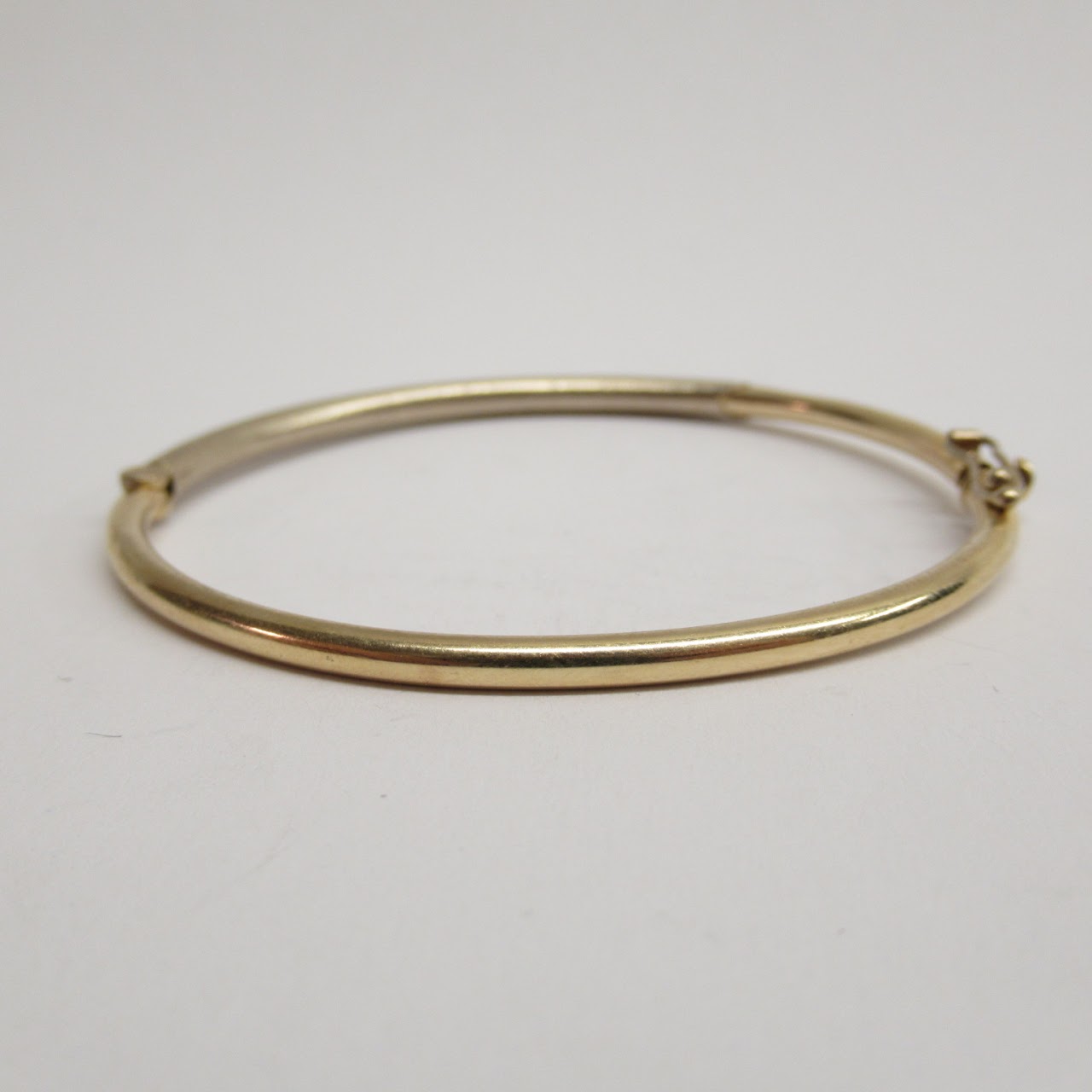 14K Gold Cylindrical Bracelet