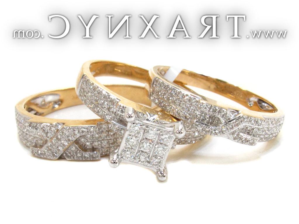 Full Size Picture for Diamond Engagement Ring Set 21874