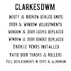 Clarke's Door & Window Maintenance Logo
