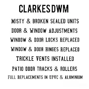 Clarke's Door & Window Maintenance Logo