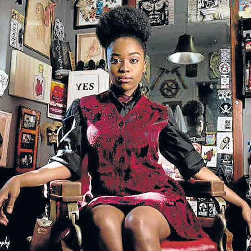 RISING STAR: Hardly a year in the acting business, Duncan Village’s Sive Mabuya is acting with the big guns in ‘High Rollers’