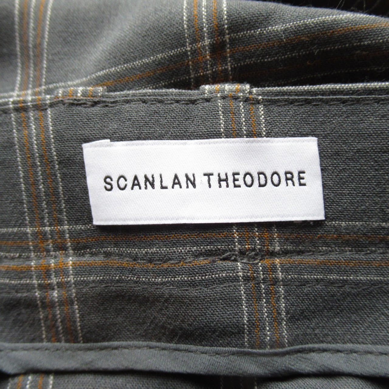 Scanlan Theodore Check Skirt