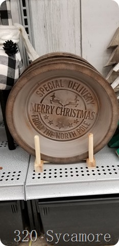 merry christmas plate