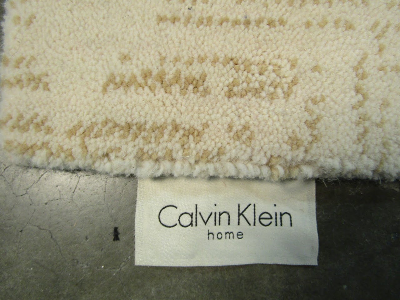 Calvin Klein Home Linen Flower Rug