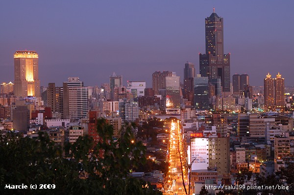 高雄壽山夜景