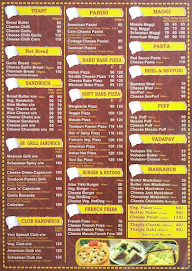 Yuvi The Cafe menu 2