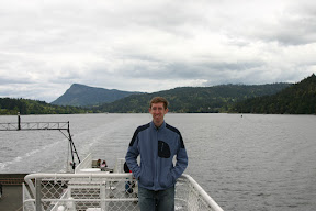 On the ferry leaving Saltspring Island