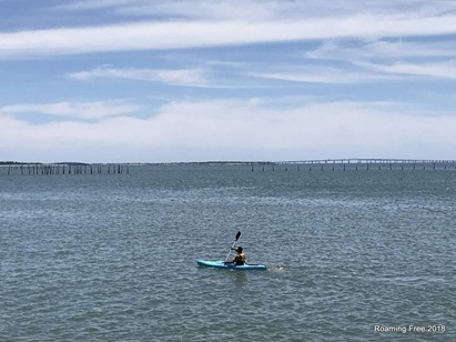 Around the pier