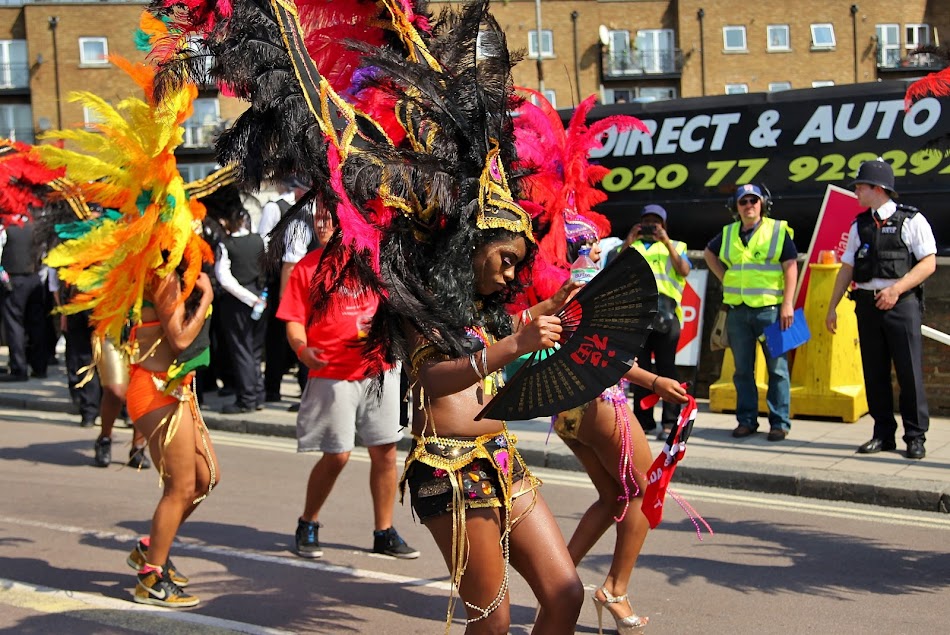 London. Notting Hill Carnival 2013. Люди и лица.