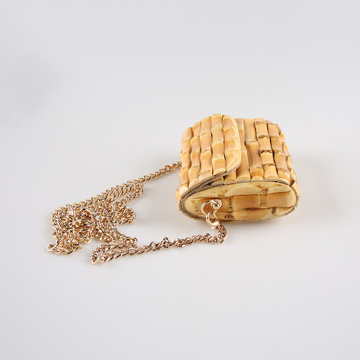 Title 4, Womens Fashion Vintage Bamboo Mini Messenger B...