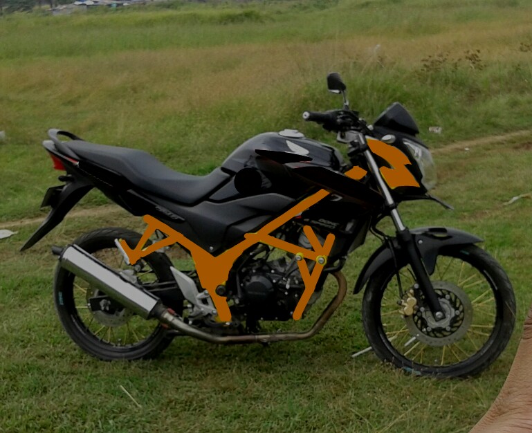 Modifikasi Cb150r Hitam Jari Jari