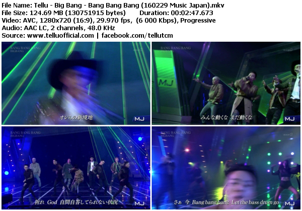 Download Perf Big Bang Bang Bang Bang At Music Japan 160229 - immortals song code roblox
